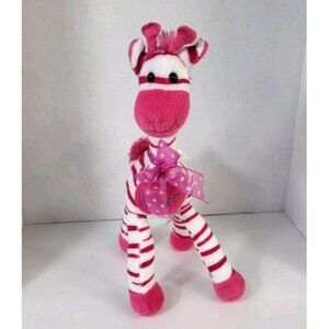 Burton + Burton Pink Giraffe 14” Valentine's Day Kisses Plush Stuffed Animal Toy